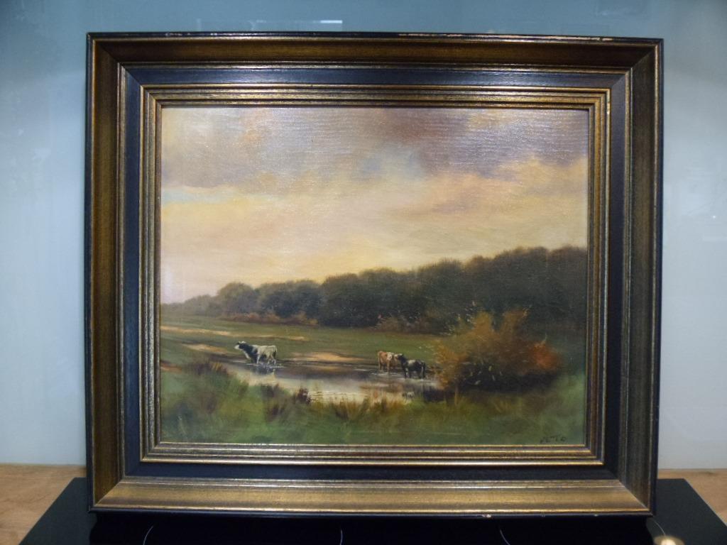 schilderij koeien, Enlèvement