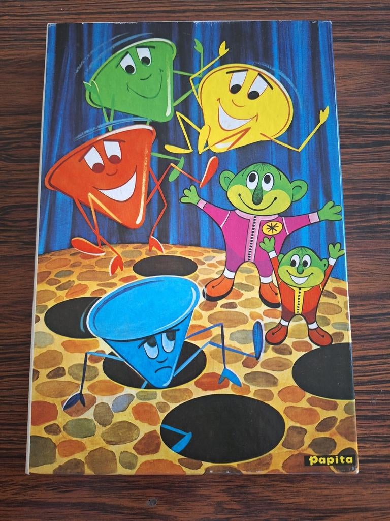 Papita Hoedje wip vintage 1973 spel oud speelgoed, Enlèvement ou Envoi
