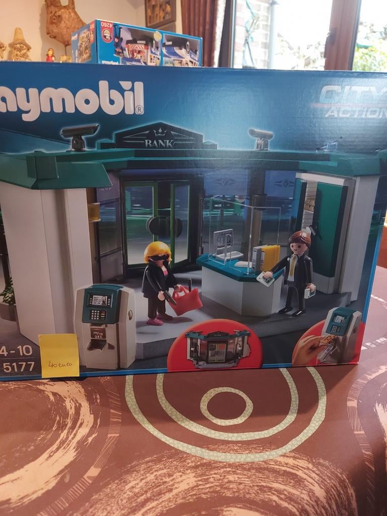 Bank politie city action 5177, Enlèvement