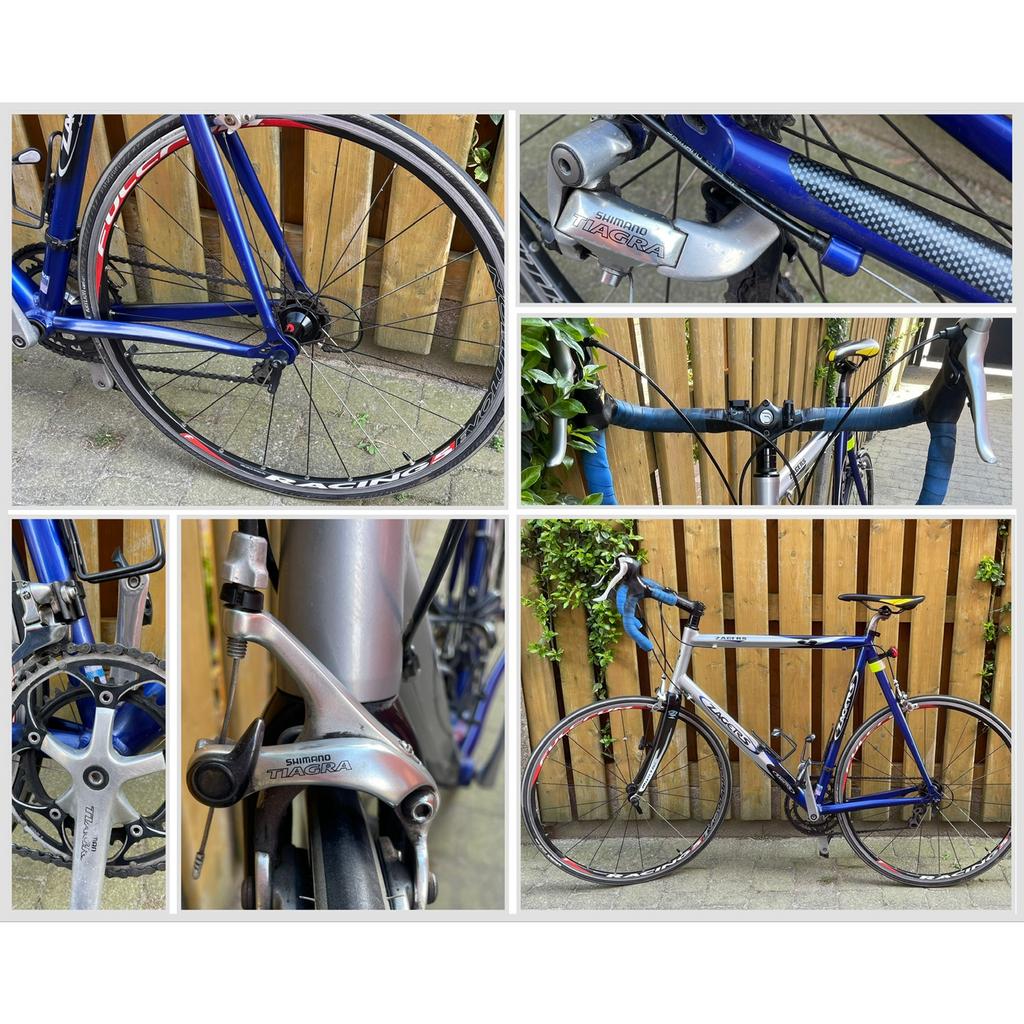 Koersfiets Jan Zagers / groot model, Ophalen, Gebruikt
