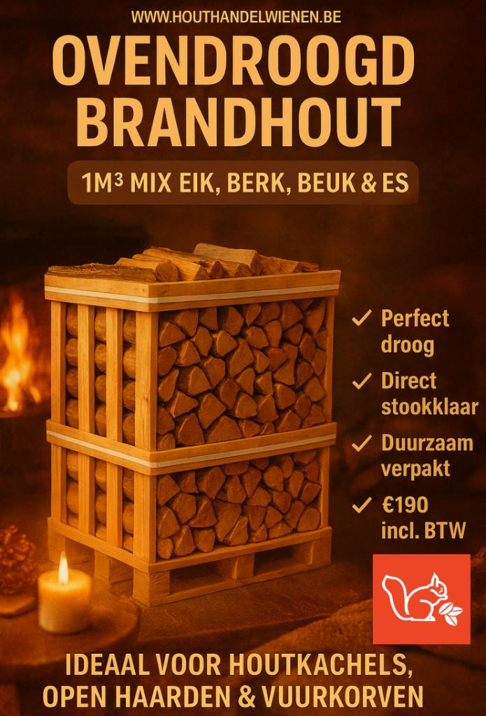 Ovendroog hout voor in de OFYR! Brandhout!, Ophalen of Verzenden, Nieuw