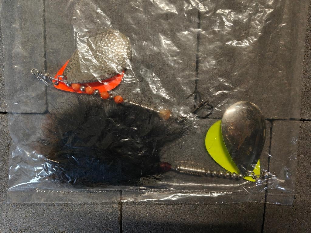 Spinners handbouw snoek, Watersport en Boten, Hengelsport | Roofvissen, Ophalen