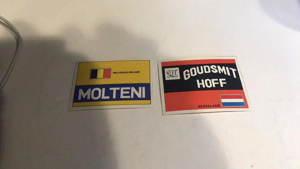 Autocollants moto (x2b), Enlèvement ou Envoi, Comme neuf