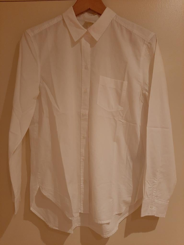 Chemise femme blanche classique H&M taille 34, Vêtements | Femmes, Blouses & Tuniques, Enlèvement ou Envoi, Comme neuf, Taille 34 (XS) ou plus petite