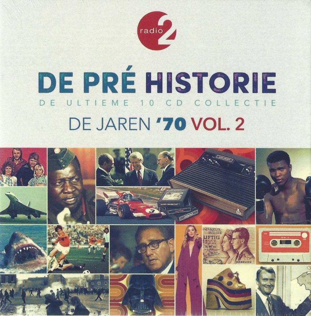 10CD-BOX * DE PRE HISTORIE - ULTIEME COLLECTIE - 70s -Vol. 2, Ophalen of Verzenden, Nieuw in verpakking