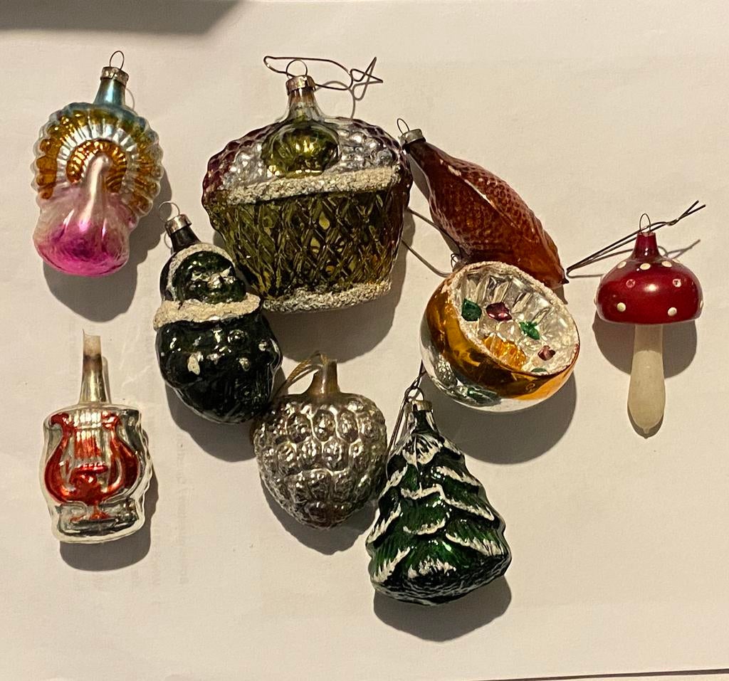 Noël, boules, décoration en verre, Enlèvement ou Envoi, Comme neuf