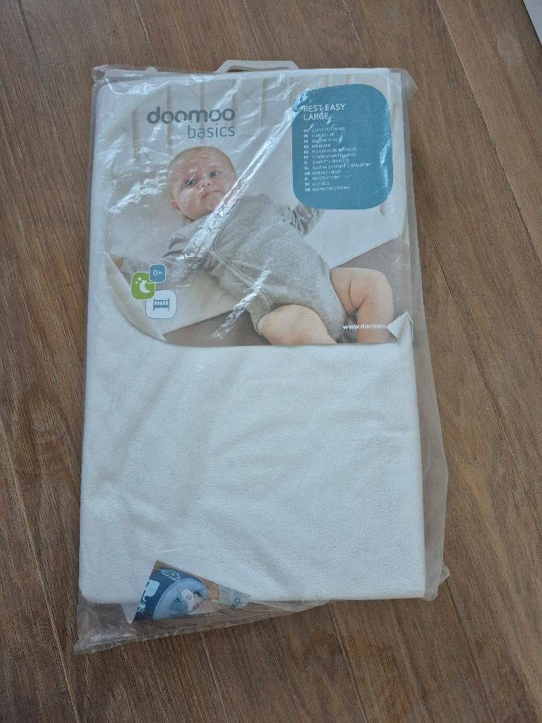 Hellend kussen baby Doomoo, Ophalen, Jongetje of Meisje, Wit, Zo goed als nieuw