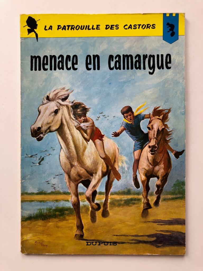 1965 EO Castors 12 - Menace en Camargue - Mitacq Charlier, Une BD, Mitacq - Charlier, Enlèvement, Utilisé