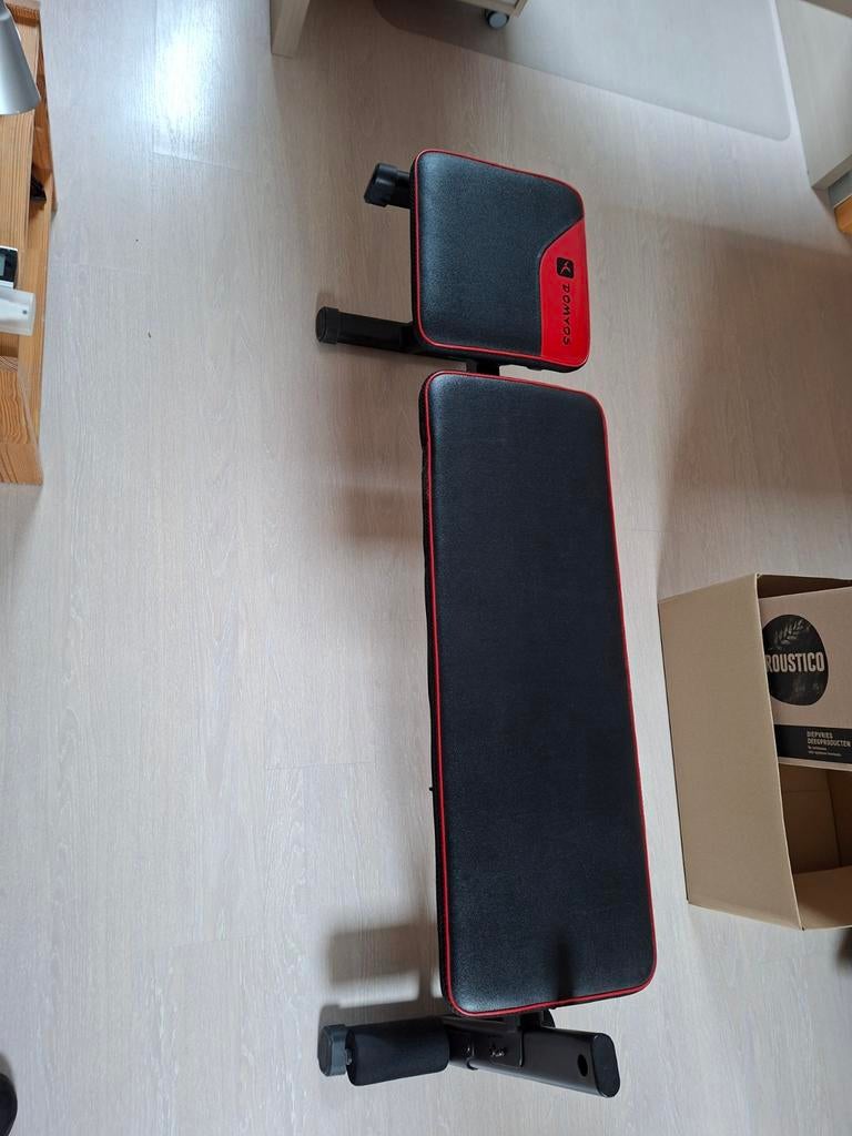 Fitnessbank + squat rack, Sport en Fitness, Ophalen, Fitnessbank