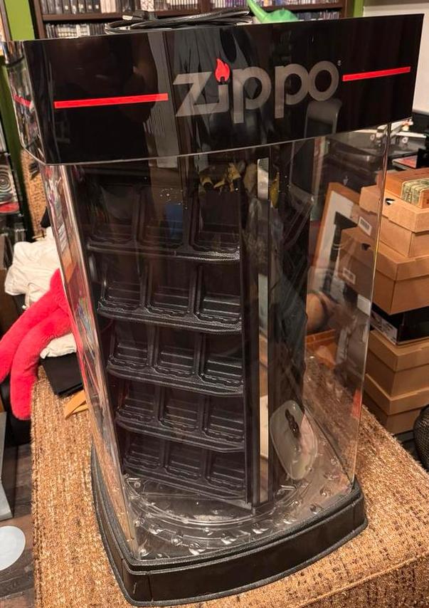 ZIPPO kast te koop verlichting, Enlèvement, Comme neuf