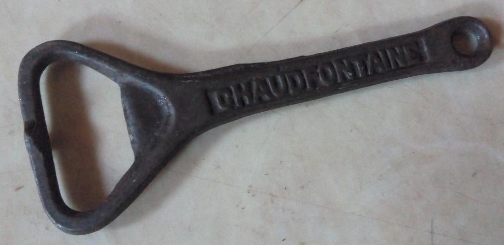 Ancien décapsuleur - Chaudfontaine, Collections, Marques de bière, Enlèvement ou Envoi