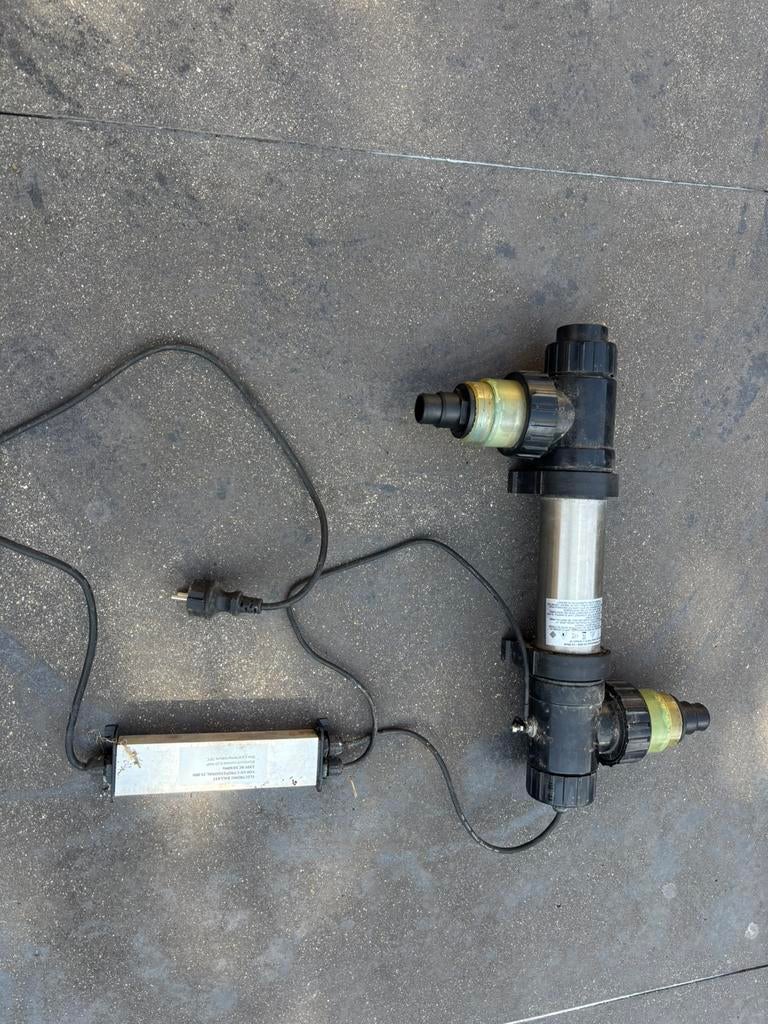 UVc-unit RVS 36watt, Ophalen, Zo goed als nieuw