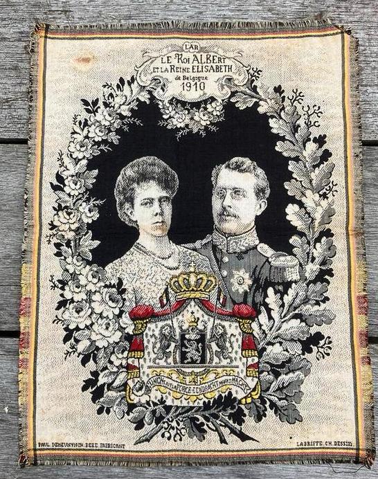 Le tissu tissé : un souvenir du roi Albert 1er, Collections, Enlèvement ou Envoi