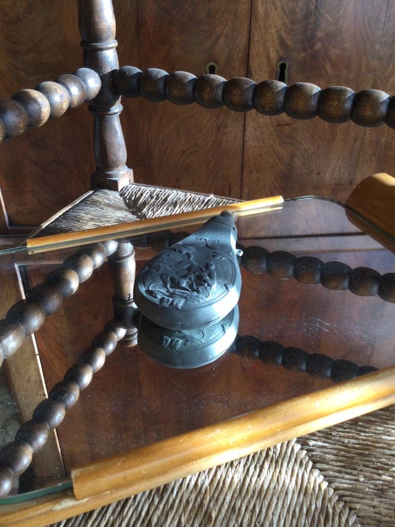 Poire à poudre métallique, Collections, Enlèvement ou Envoi, Armée de terre, Autres types