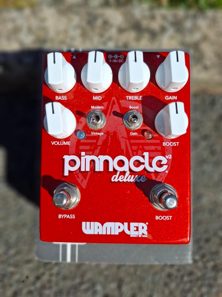 Wampler Pinnacle Deluxe V2 als nieuw met originele doos