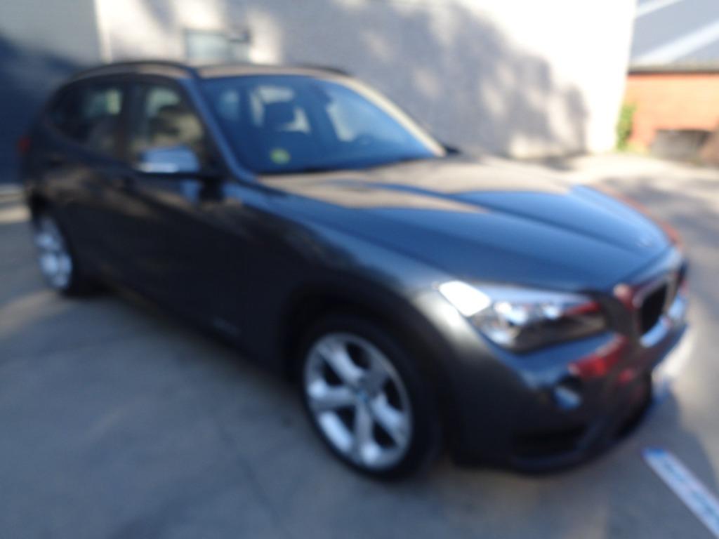 BMW X1 118D 2000D 100KW 6VIT EURO5, Entreprise, Boîte manuelle, Entretenue par le concessionnaire, Noir