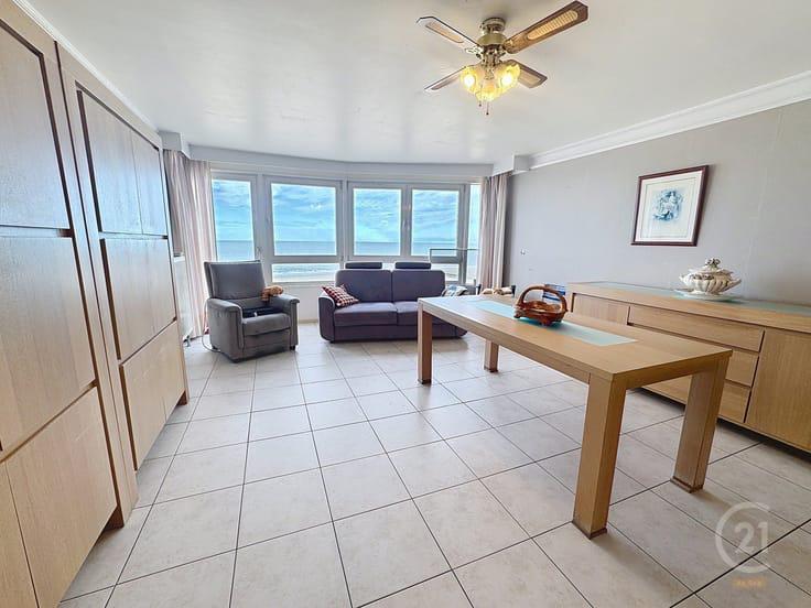 Ruim appartement met frontaal zeezicht in Westende, Immo, Provincie West-Vlaanderen