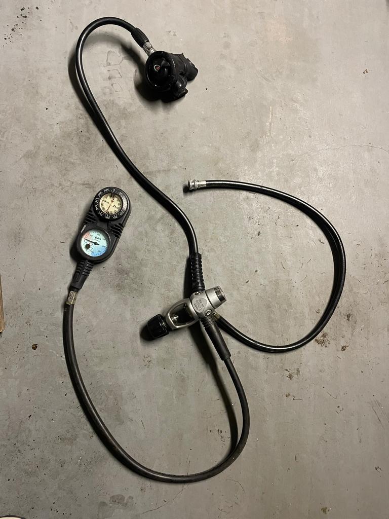 Aqualung duikregelaar, Watersport en Boten, Ophalen, Gebruikt