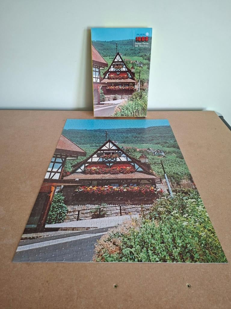 Wild Horse: puzzel Zwarte Woud (1000 stukken), Ophalen of Verzenden, 500 t/m 1500 stukjes, Gebruikt, Legpuzzel