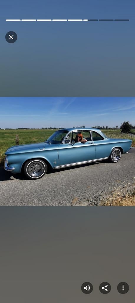 chevy corvair 1963, Ophalen