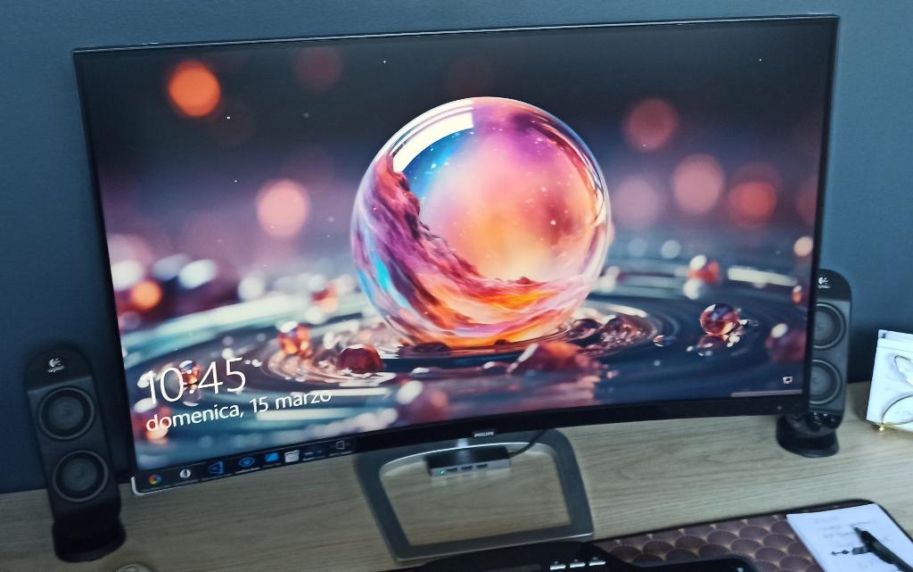 Moniteur PHILIPS 328E 32 pouces, Informatique & Logiciels, Moniteurs, 3 à 5 ms, Philips, HD, Comme neuf