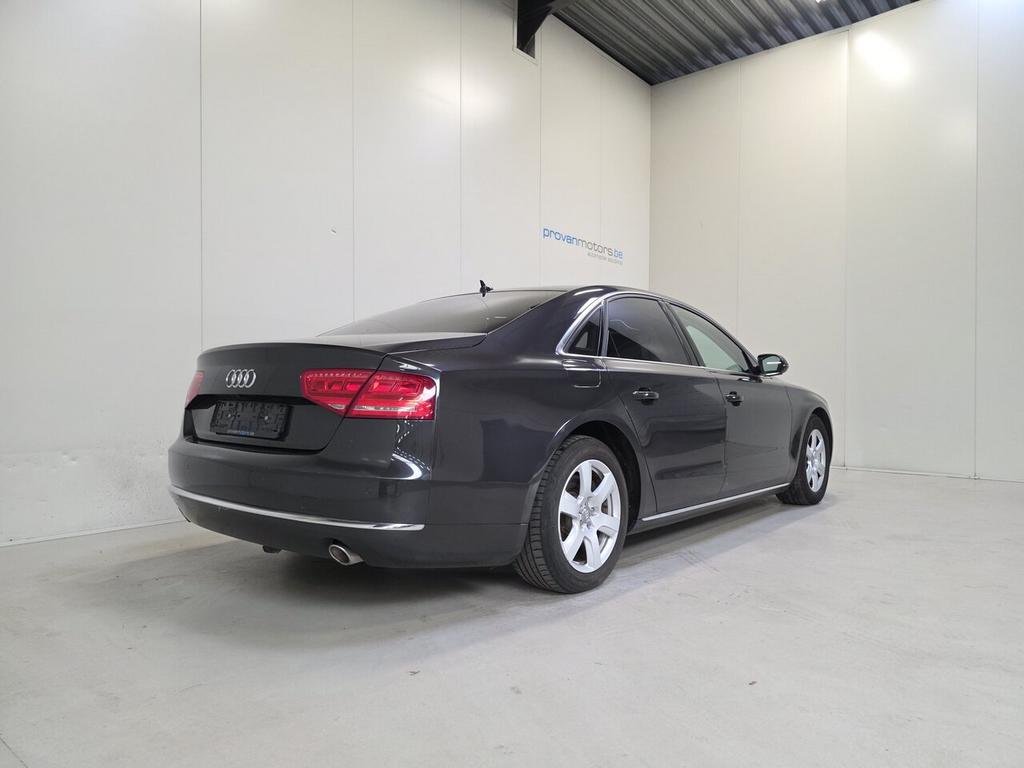 Audi A8 3.0 TDI Quattro - Open Roof - Comfortzetels - Goede, Auto's, Audi, 174 g/km, Zwart, 0 kg, 250 pk