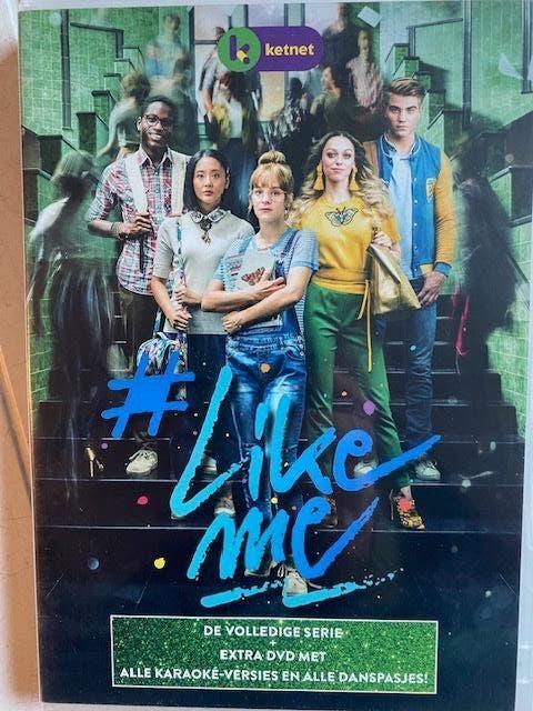 DVD's LIKE ME volledige serie + DVD met karaoke & danspassen, Cd's en Dvd's, Dvd's | Tv en Series, Zo goed als nieuw, Actie en Avontuur