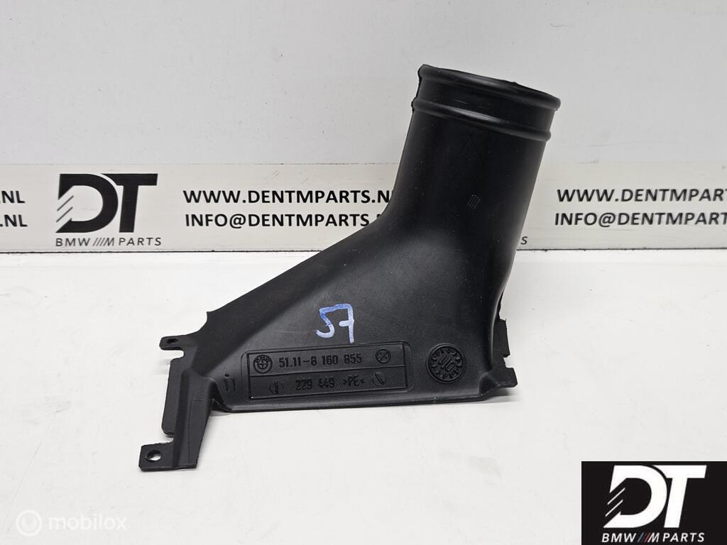Luchtgeleiding dynamo BMW 5-serie E39 51118160855, Auto-onderdelen, Nieuw, Ophalen of Verzenden, BMW, BMW