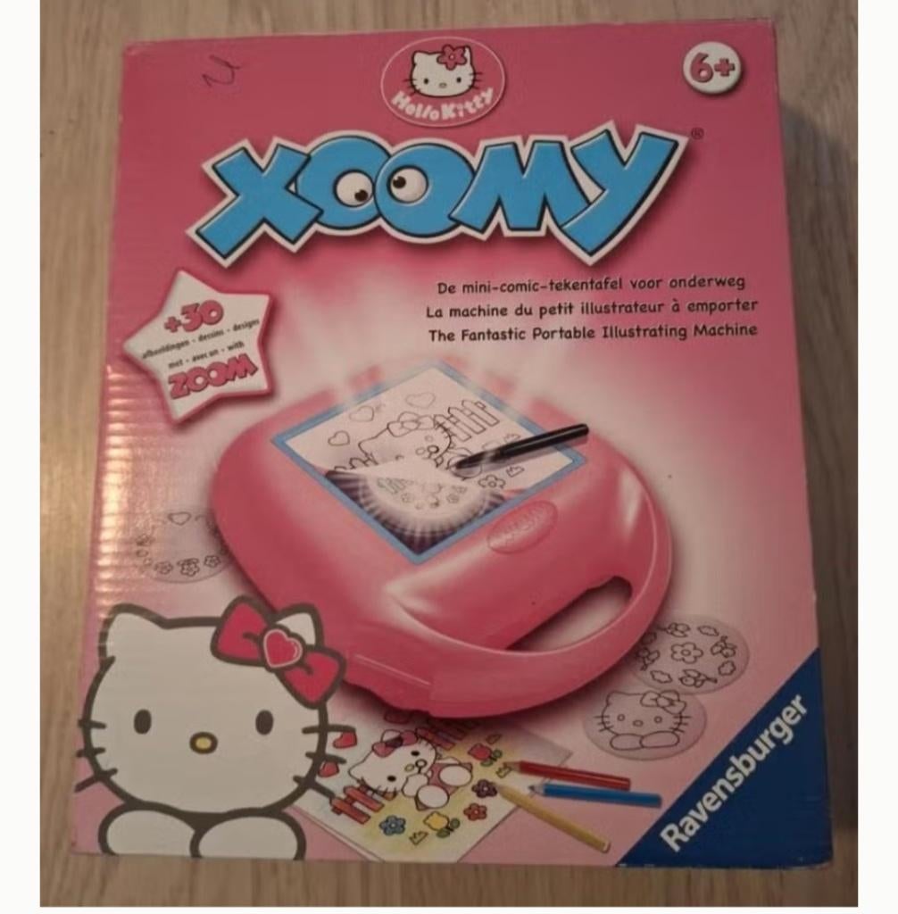 Compacte tekentafel met licht hello kitty, Kinderen en Baby's, Ophalen, Met licht
