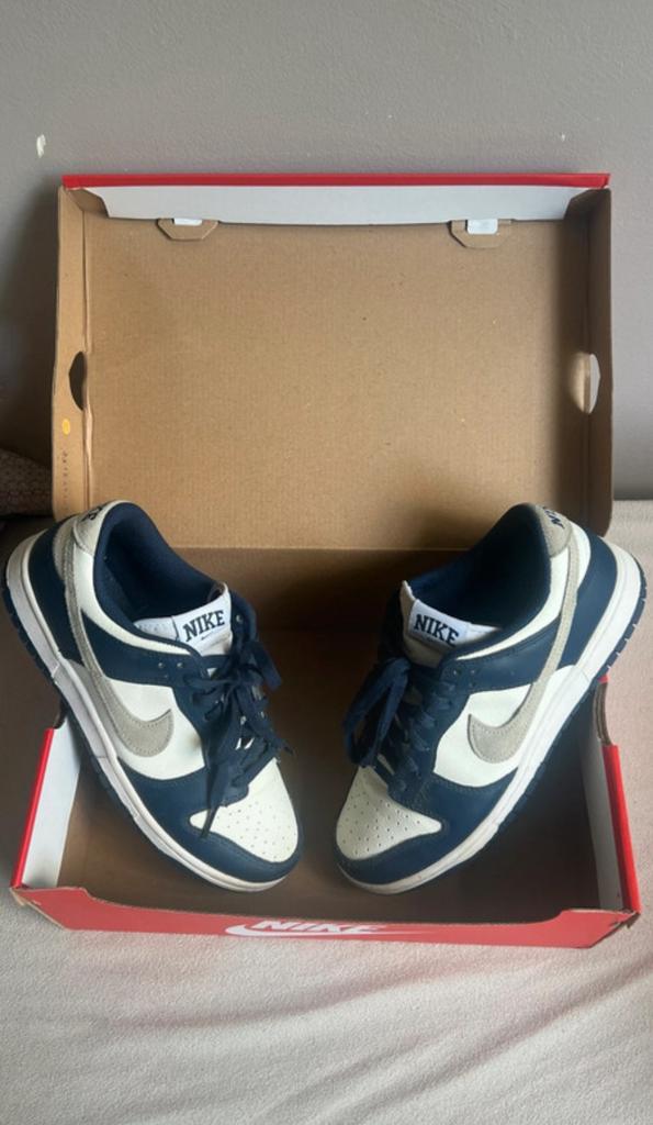 Nike Dunk Low bleu et blanc – Neuve, pointure 42, Ophalen of Verzenden, Zo goed als nieuw, Schoenen