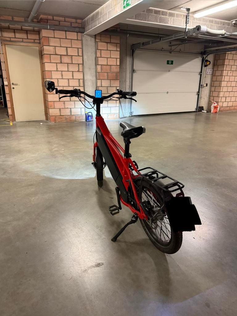 Ellio Comfort speed-pedelec (rood) – 45 km/u, Fietsen en Brommers, Ophalen, Zo goed als nieuw, Minder dan 10 versnellingen, Vering