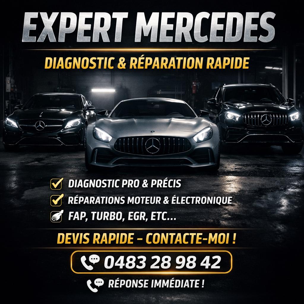 Mecanicien pro mercedes sur bruxelles