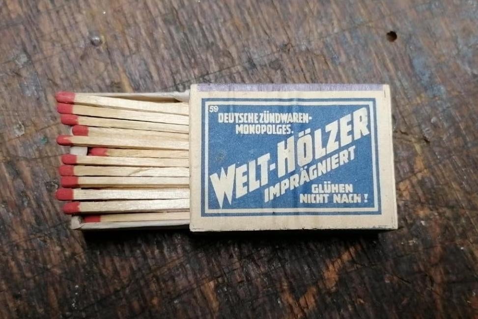 Boite allumettes militaire Allemande WW2 Welt-holzer, Collections, Envoi, Autres, Autres types