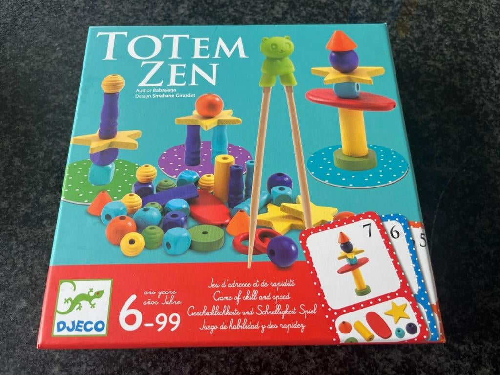 Djeco Totem Zen in perfecte staat, Kinderen en Baby's, Speelgoed | Educatief en Creatief, Ophalen of Verzenden, Bouwen