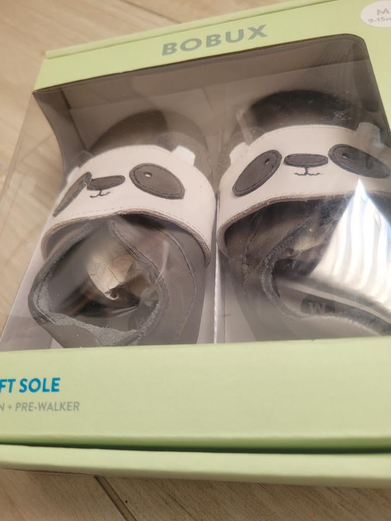 BOBUX babyschoentjes maat M (9-15) nog nieuw in doos, Ophalen