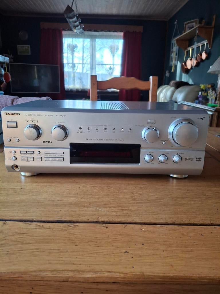 Ampli tunner Technics SA - DX940, Audio, Tv en Foto, Versterkers en Ontvangers, Gebruikt, 60 tot 120 watt, Ophalen, Overige merken