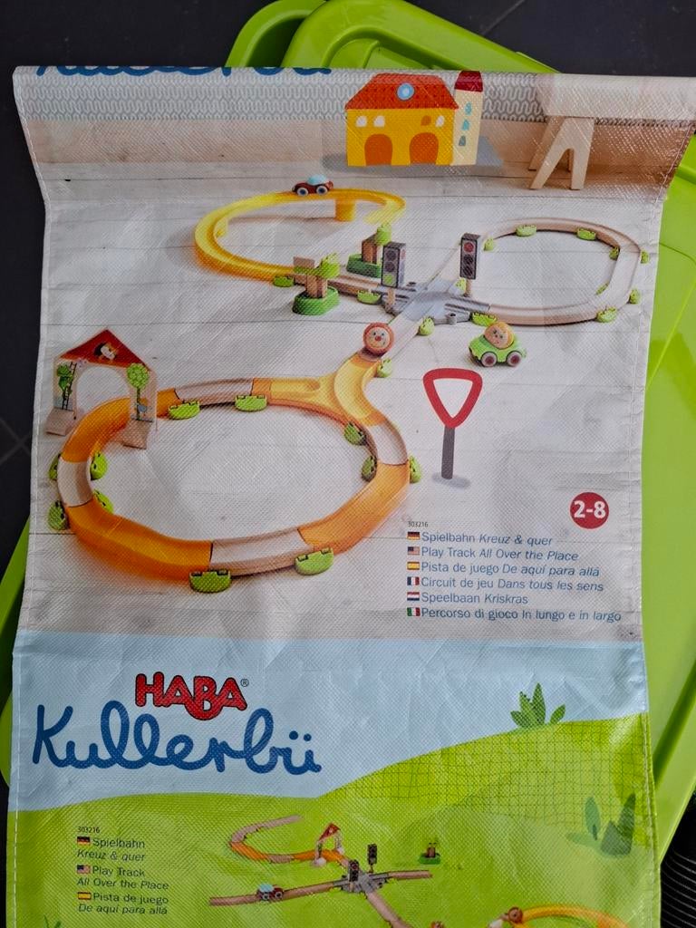 Haba ballenbaan, Kinderen en Baby's, Ophalen, Zo goed als nieuw, Met looping