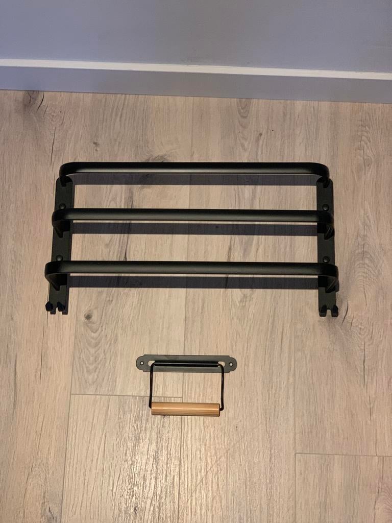 Badkamerset zwart, Ophalen, Gebruikt, Zwart