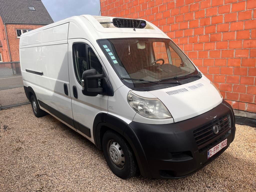 fiat ducato 2008 koelwagen, Voorwielaandrijving, Stof, Wit, Particulier