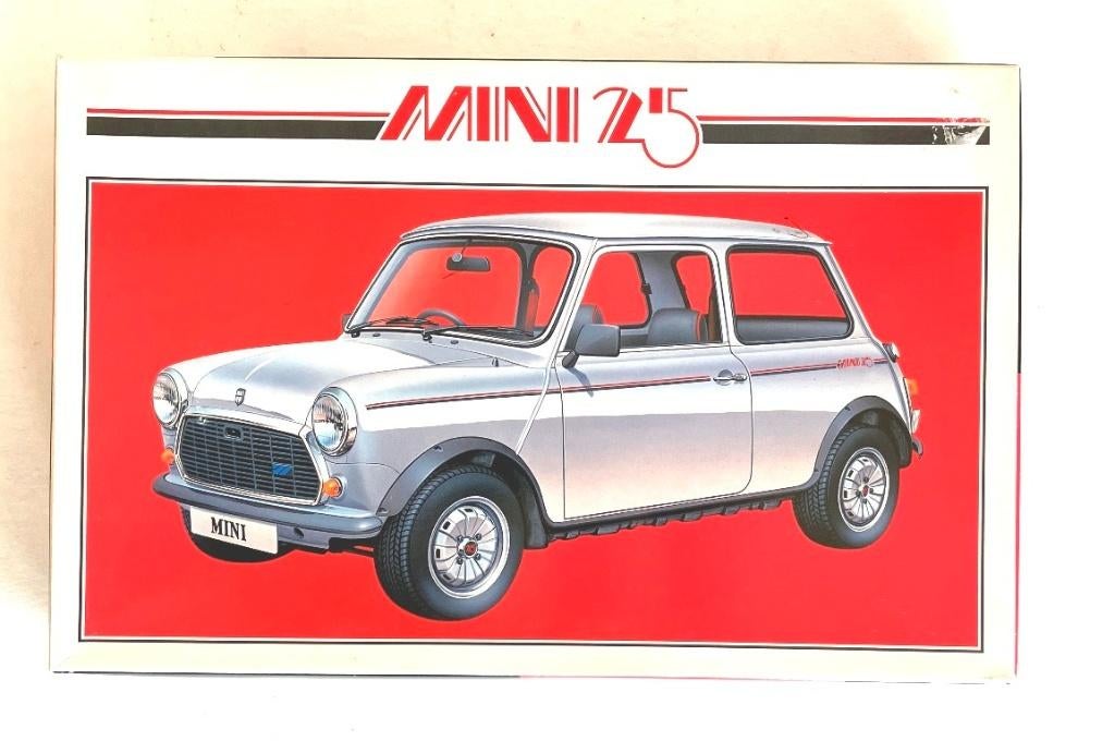 MINI 25 bouwdoos Fujimi schaal 1:24., Hobby & Loisirs créatifs, Modélisme | Voitures & Véhicules, Fujimi, Enlèvement ou Envoi