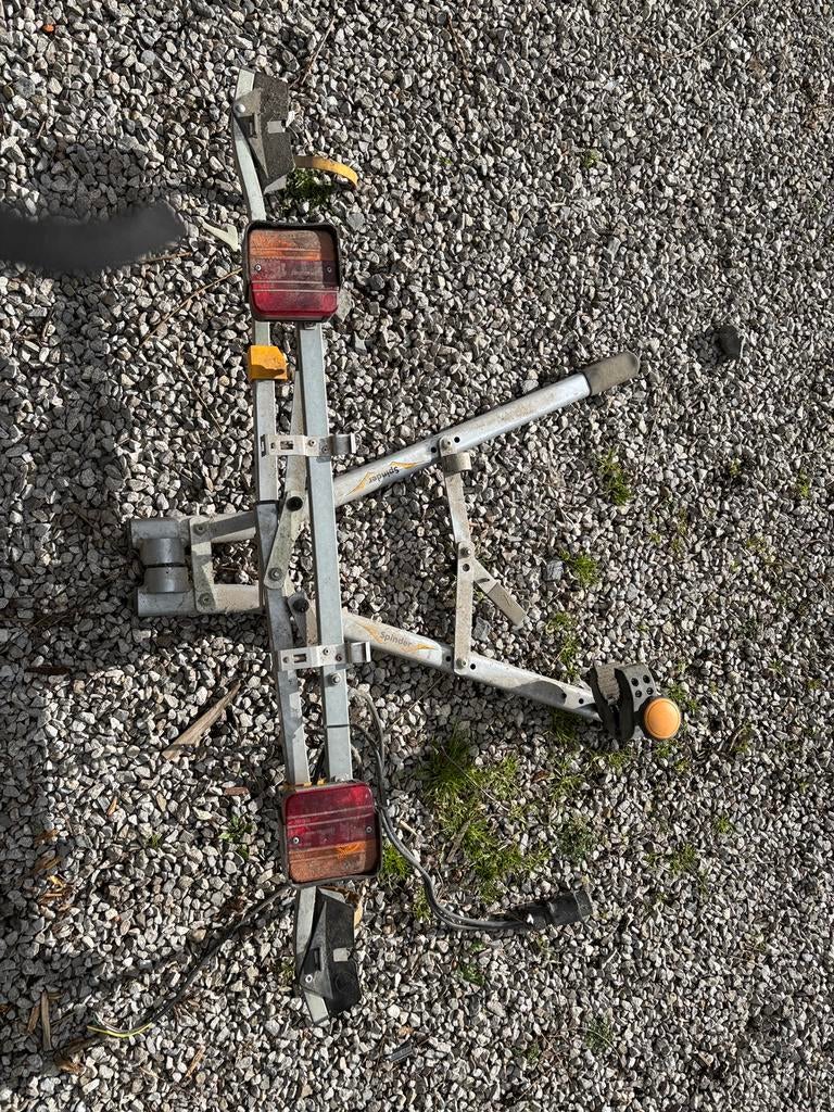 Fietsendrager spinder, Enlèvement, 1 vélo, Utilisé, Support d'attelage