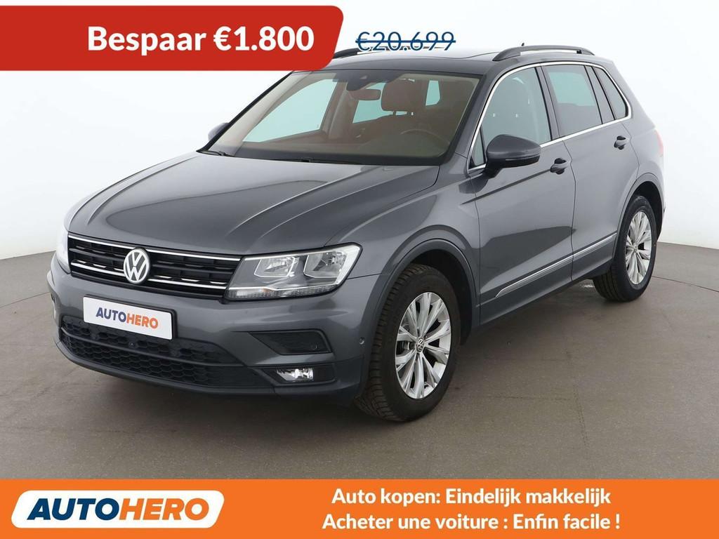 Volkswagen Tiguan 2.0 TDI Comfortline BlueMotion, Autos, Volkswagen, Cuir, Argent ou Gris, Achat, 1968 cm³
