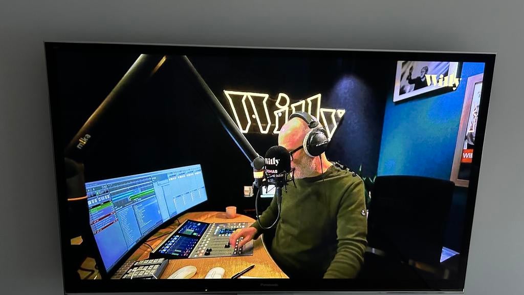 Panasonic TX-P55VT50E Full Hd TV 55 inch, Ophalen, Panasonic, Zo goed als nieuw, 100 cm of meer