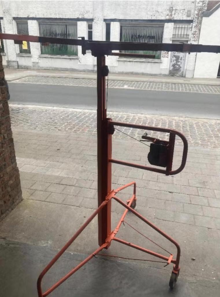 gebruikte platenlift levpano, Doe-het-zelf en Bouw, Bouwliften, Ophalen, Gebruikt