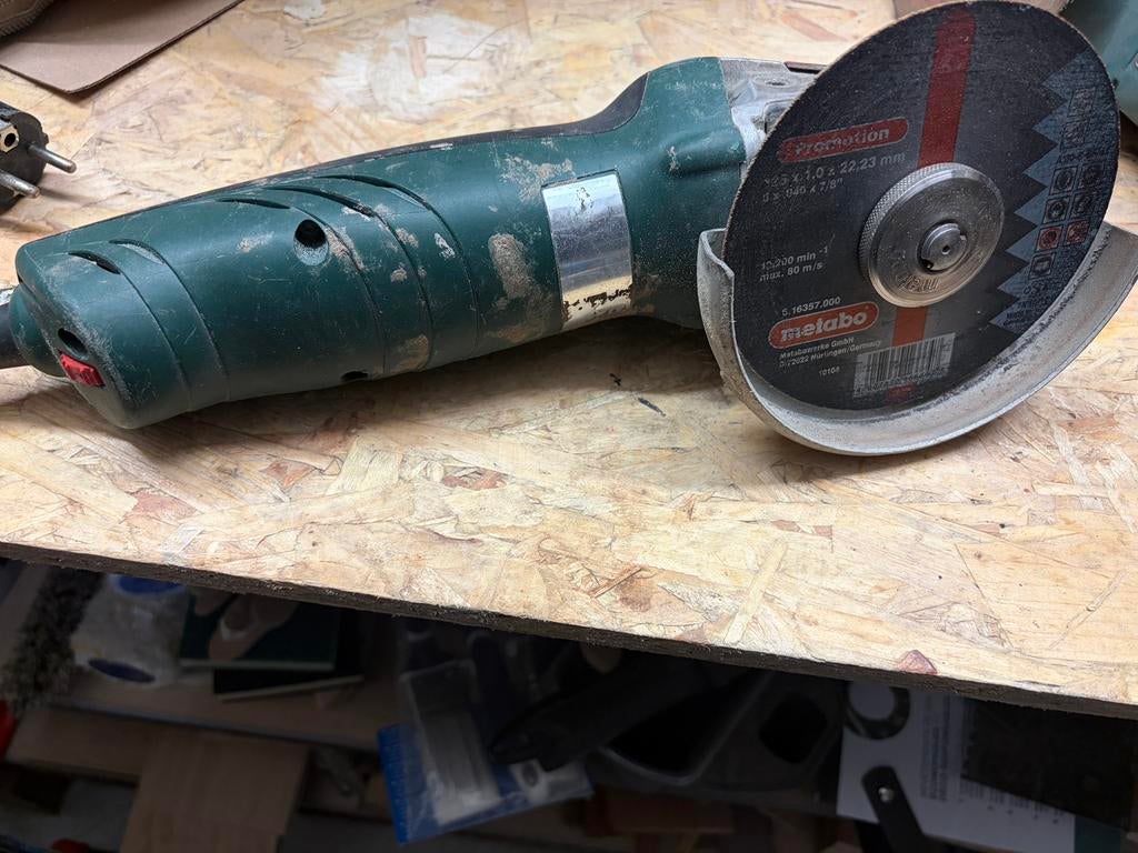 Meuleuse Metabo, Bricolage & Construction, Enlèvement, Utilisé
