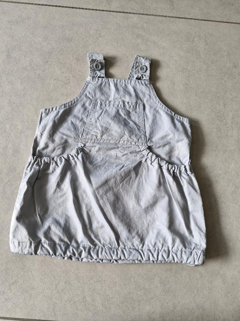 grijze overgooier Folieke maat 12m, Kinderen en Baby's, Babykleding | Maat 80, Gebruikt, Meisje, Jurkje of Rokje, Ophalen of Verzenden
