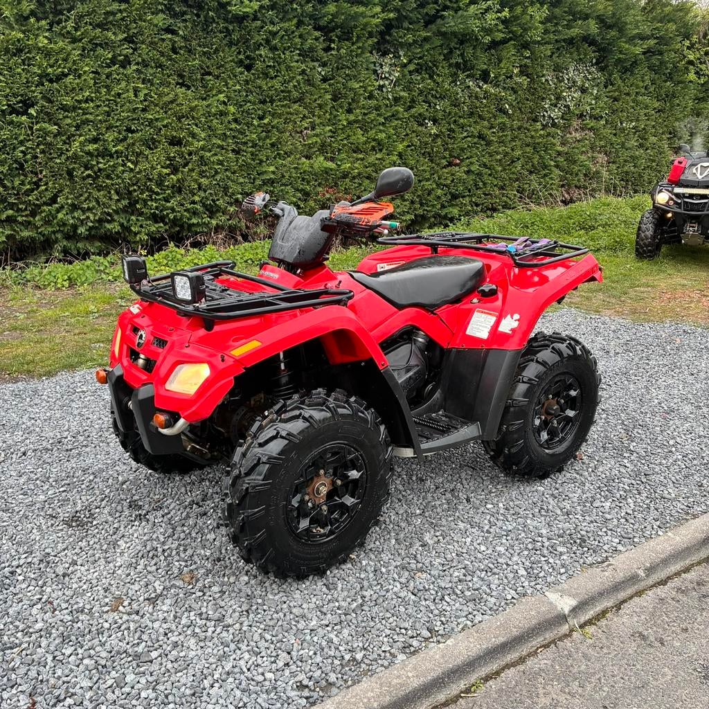 Can-am outlander, 400 cm³, 12 à 35 kW, 1 cylindre
