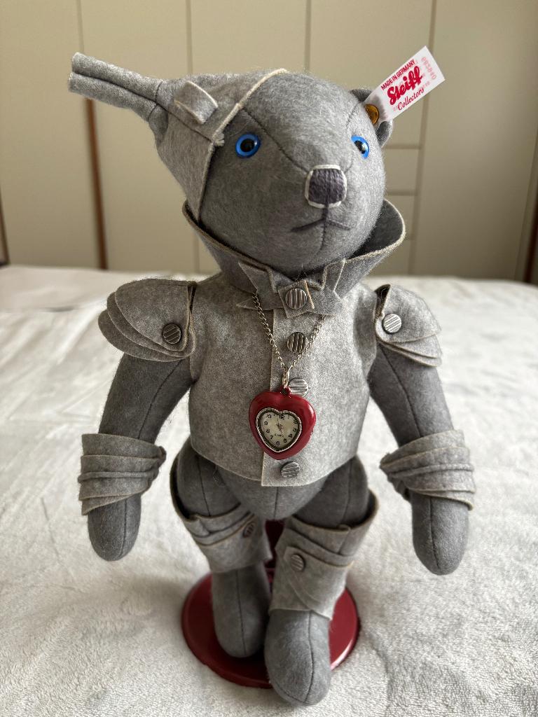 Steiff - Tin Man du Magicien d'Oz, Collections, Enlèvement ou Envoi, Comme neuf, Ours en tissus, Steiff