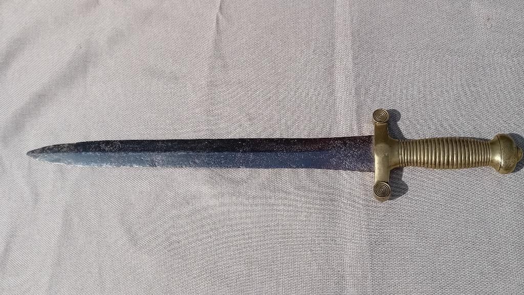 Glaive français ou épée courte vers 1850, Collections, Enlèvement ou Envoi, Armée de terre, Épée ou sabre