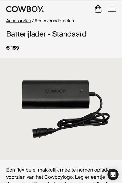 Cowboy oplader, Enlèvement ou Envoi, Comme neuf, Cowboy